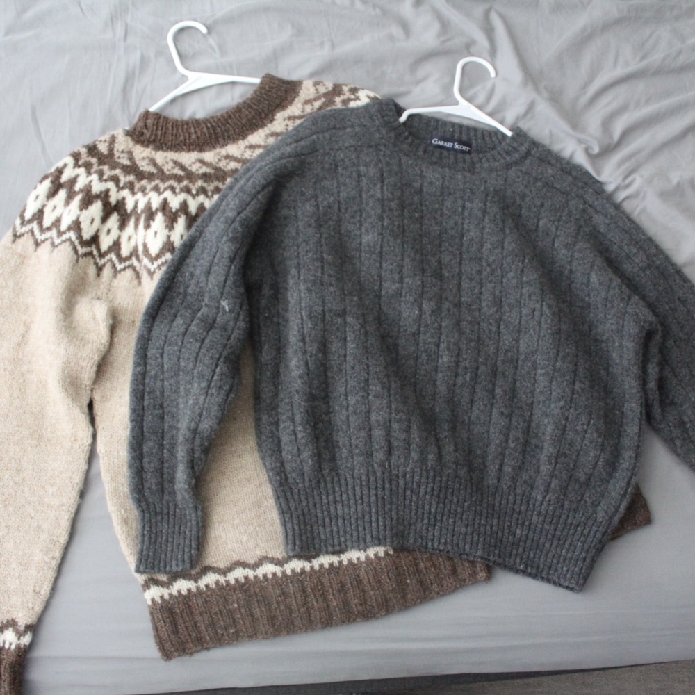 100% Wool Sweaters